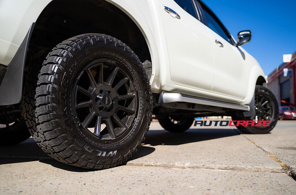 NISSAN NAVARA AR933 INTAKE GLOSS BLACK